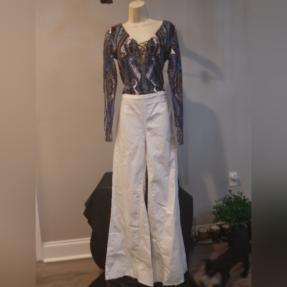 Free People white out jeans size 28 - Picture 9 of 13